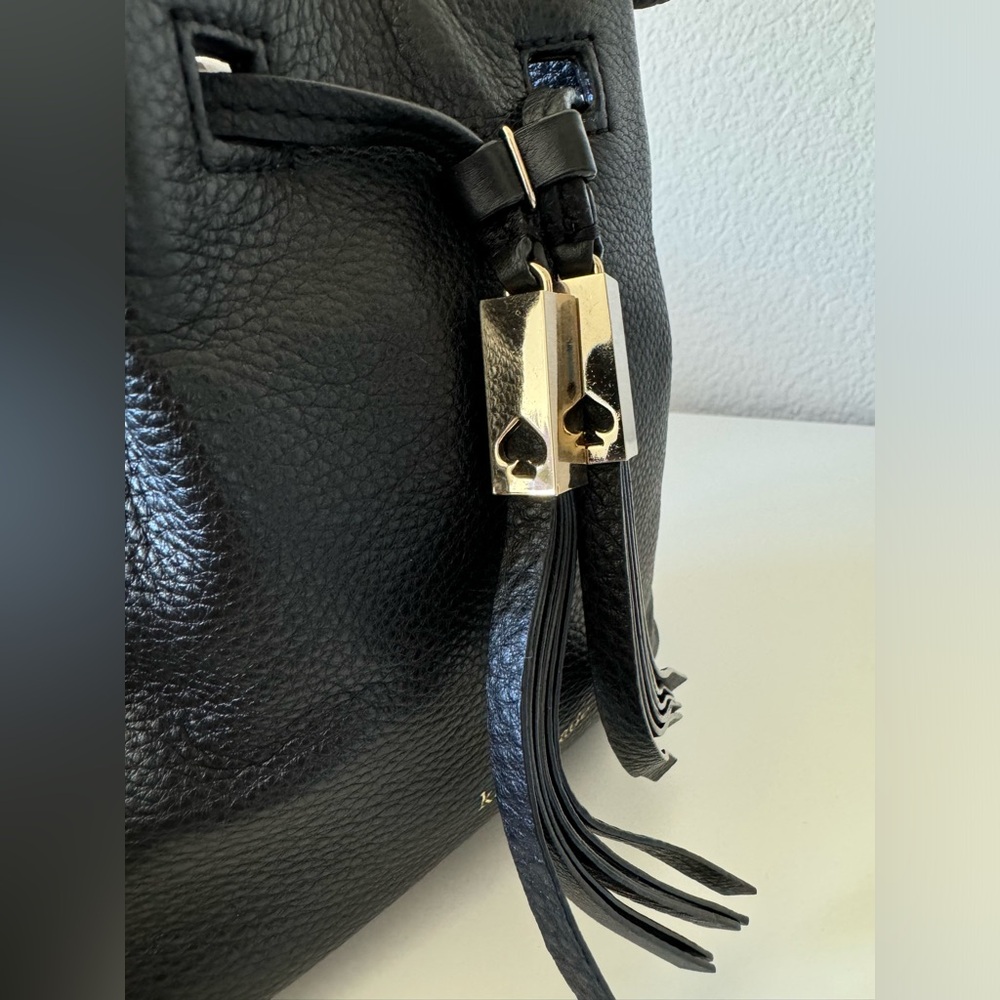 Kate Spade Black Small Bucket Crossbody Bag - Picture 6 of 10
